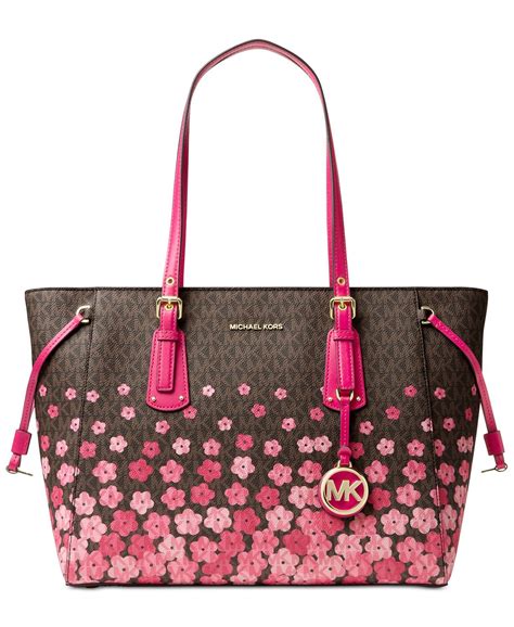 michael kors vanilla floral|Michael Kors maple tote.